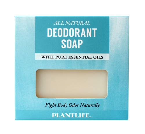 Plantlife Skin Bar Soap for Face and Body Deodorant with Pure Essentials Oils