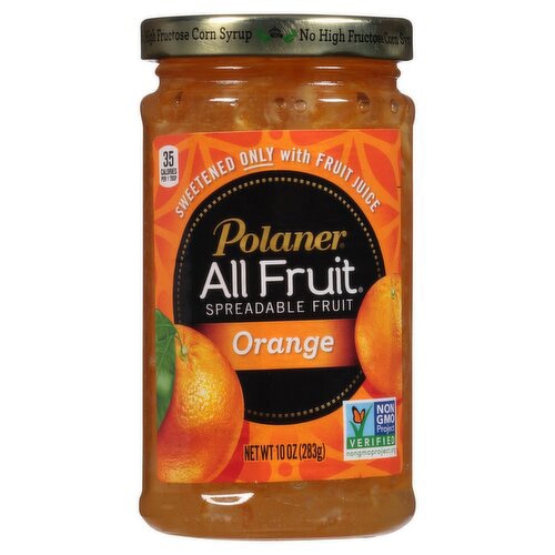Polaner Non-GMO All Fruit Spread Orange