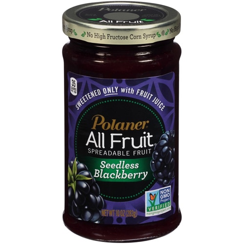 Polaner Non-GMO All Fruit Spread Seedless Blackberry