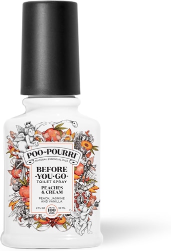 Poo-Pourri Before You Go Toilet Spray Limited Edition Spring Scent Peaches & Cream