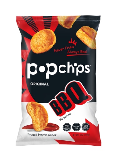 Popchips Gluten Free Popped Potato Chips Barbeque