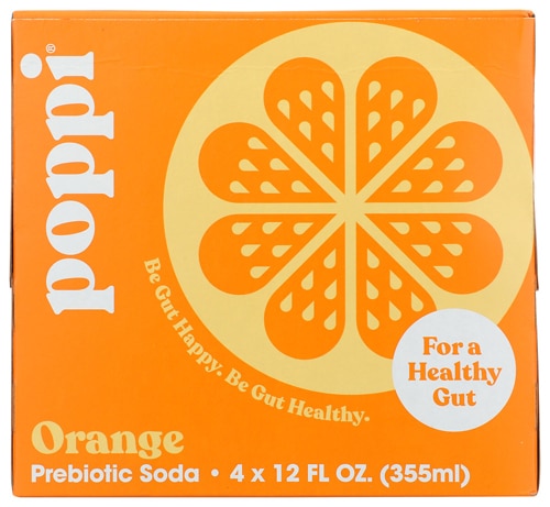 Poppi Prebiotic Soda Orange