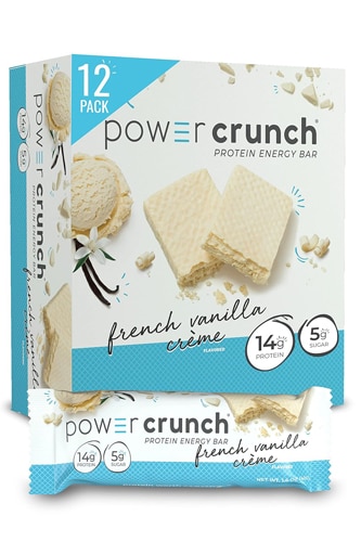 Power Crunch Protein Energy Bars French Vanilla Creme