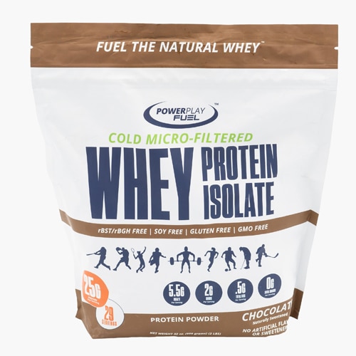 Power Play Fuel Whey Protein Isolate Powder - Informed Sport Certified Chocolate