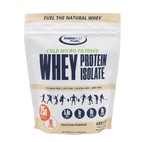 Power Play Fuel Whey Protein Isolate Powder - Informed Sport Certified Vanilla