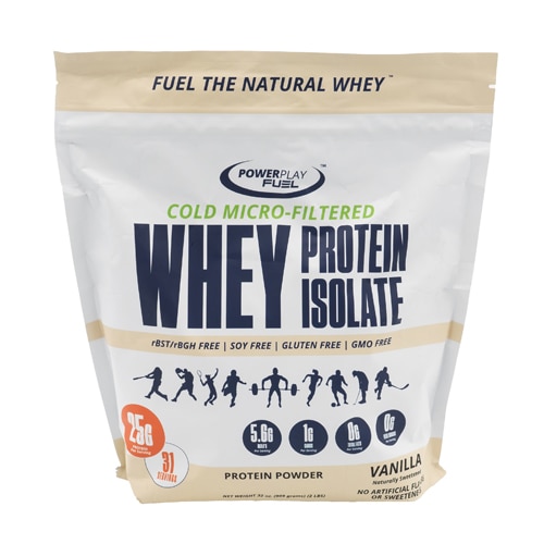 Power Play Fuel Whey Protein Isolate Powder - Informed Sport Certified Vanilla