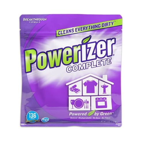 Powerizer Complete Powder Detergent 136 Loads Sunny Citrus