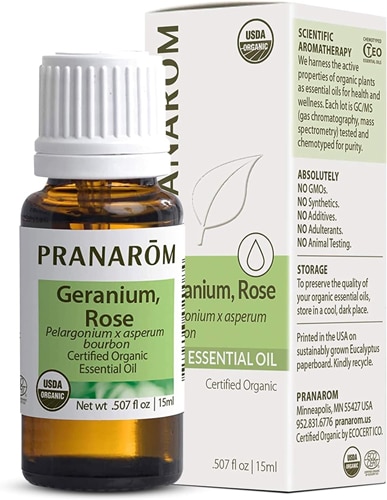 Pranarom Organic Essential Oil Geranium Rose