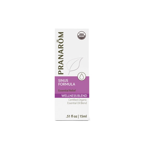 Pranarom Organic Essential Oil Wellness Blend - Sinus Formula