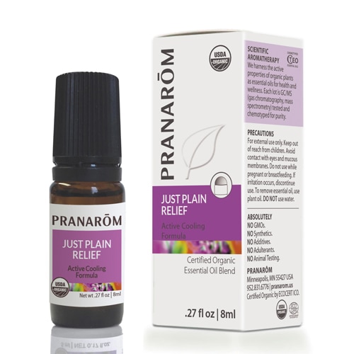 Pranarom Organic Just Plain Relief Roller Aromalgesic