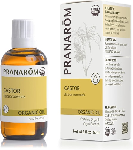 Pranarom Organic Virgin Plant Oil Castor