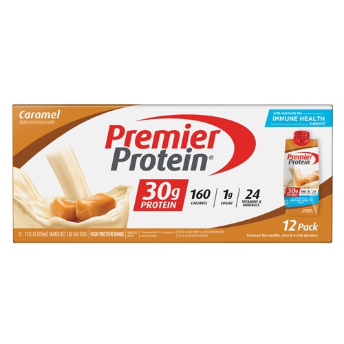 Premier Protein 30g Protein Shakes Caramel