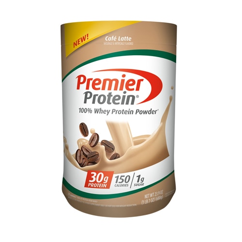 Premier Protein Whey Protein Powder Cafe Latte