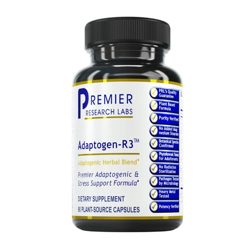 Premier Research Labs Adaptogen-R3 - Premier Adaptogenic & Stress Support Formula