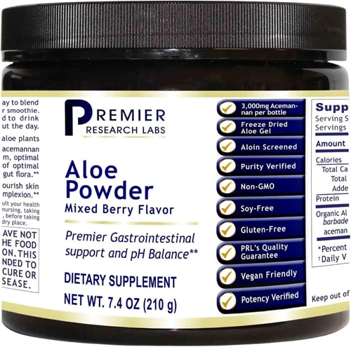 Premier Research Labs Aloe Powder Mixed Berry