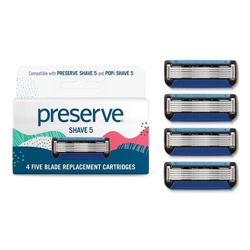 Preserve Shave 5 Blade Cartridges