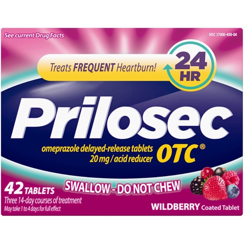 Prilosec OTC 24 Hour Wild Berry