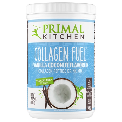 Primal Kitchen Collagen Fuel Collagen Peptide Drink Mix Vanilla Coconut