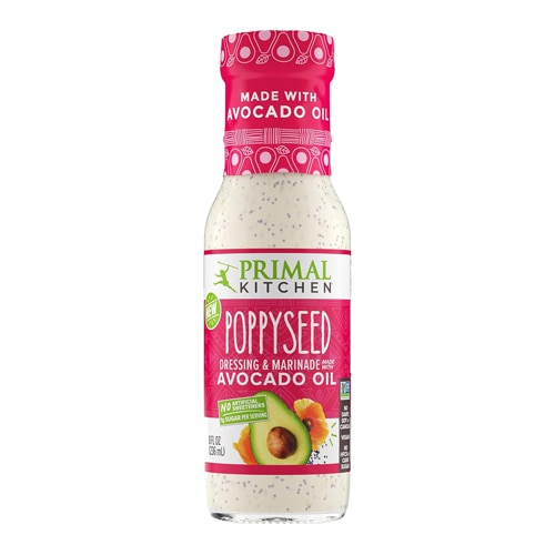 Primal Kitchen Dressing & Marinade Avocado Oil Poppyseed