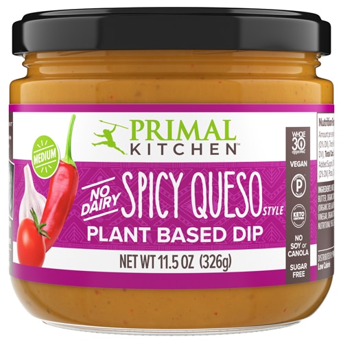 Primal Kitchen Spicy Queso Plant Based Dip