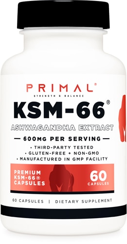 Primal KSM-66 Ashwaganda Extract