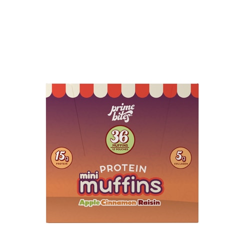Prime Bites Apple Cinnamon Raisin Muffin