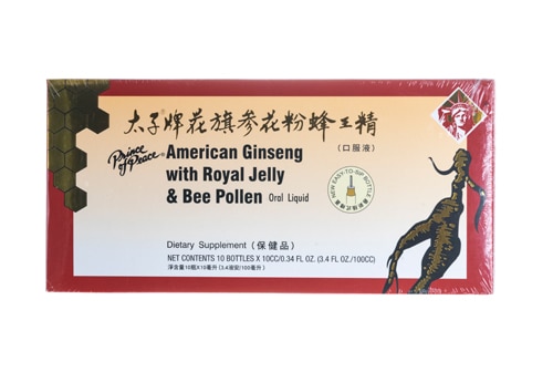 Prince of Peace American Ginseng With Royal Jelly and Bee Pollen