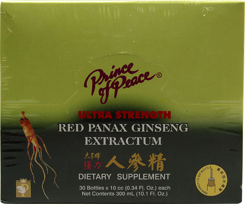 Prince of Peace Red Panax Ginseng Extractum Ultra Strength