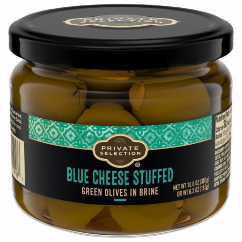 Private Selection Blue Cheese Stuffed Green Olives in Brine