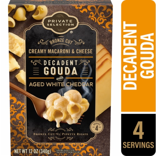 Private Selection Bronze Cut Creamy Macaroni & Cheese Decadent Gouda with Aged White Cheddar