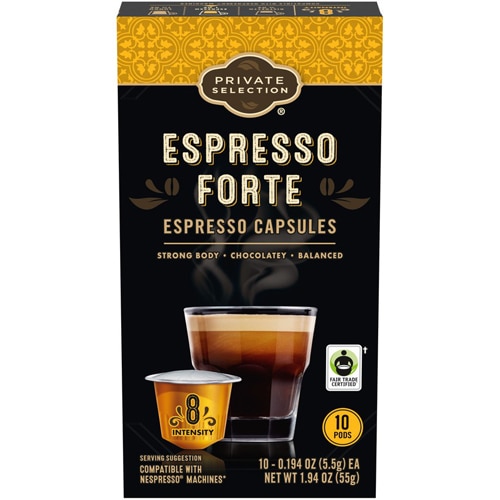 Private Selection Espresso Capsules Espresso Forte