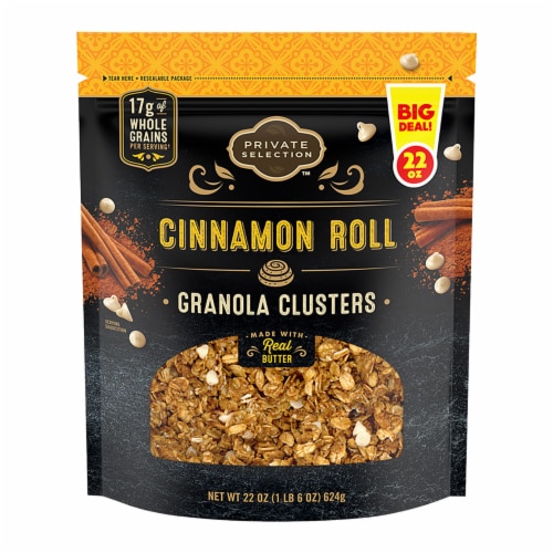 Private Selection Granola Clusters Cinnamon Roll