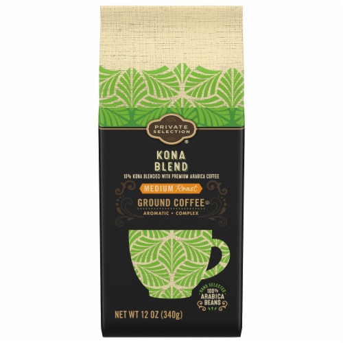 Private Selection Ground Coffee Medium Roast Kona Blend