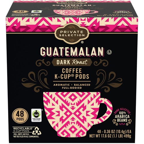 Private Selection Guatemalan Dark Coffee K-Cup Pods