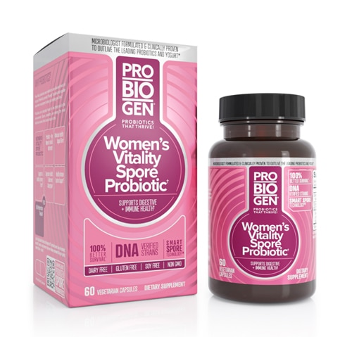 Probiogen Women's Daily Vitality Spore Probiotic with Smart Spore Technology™