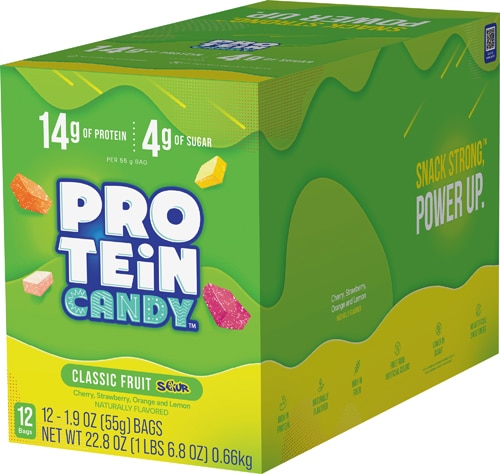 Protein Candy Chewy Candies Classic Fruit Sour