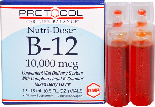 Protocol For Life Balance Nutri-Dose™ B-12 Mixed Berry