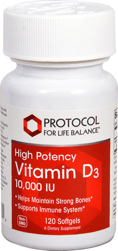 Protocol For Life Balance Vitamin D3 High Potency