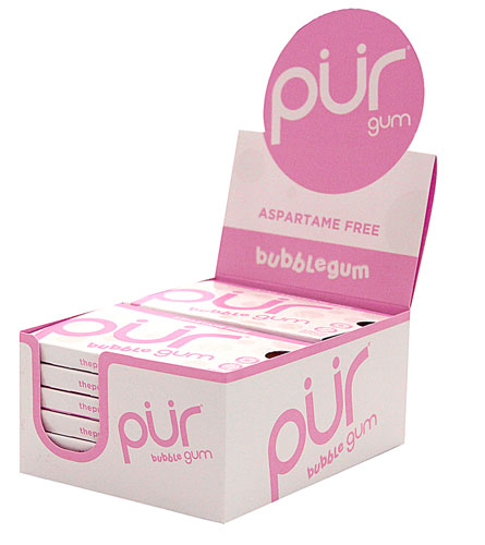 Pur Company Pur Gum Aspartame Free Bubble Gum