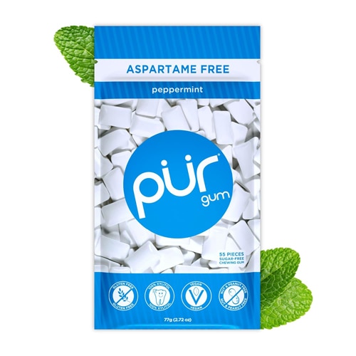 Pur Company Sugar Free Gum Peppermint