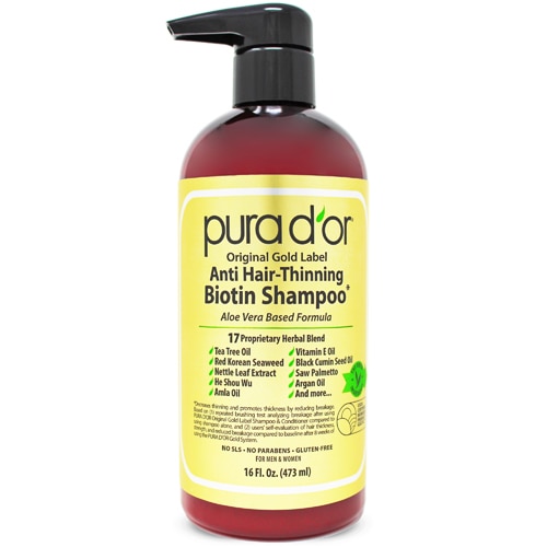 Pura D'or Original Gold Label Anti-Hair Thinning Shampoo