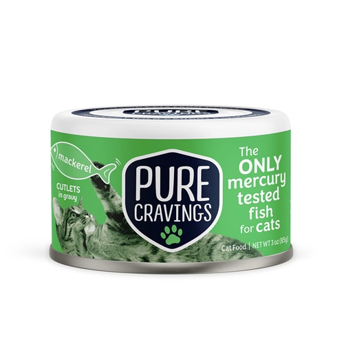 Pure Cravings Cutlets in Gravy Wet Cat Food Wild Mackerel