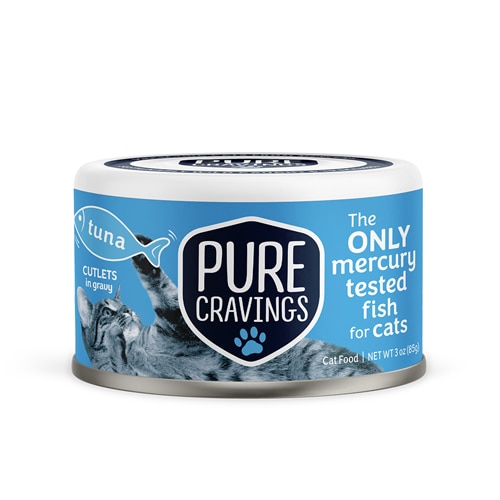 Pure Cravings Cutlets in Gravy Wet Cat Food Wild Tuna