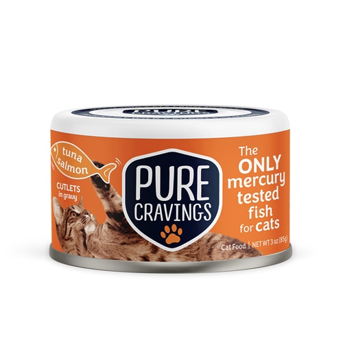 Pure Cravings Cutlets in Gravy Wet Cat Food Wild Tuna & Salmon