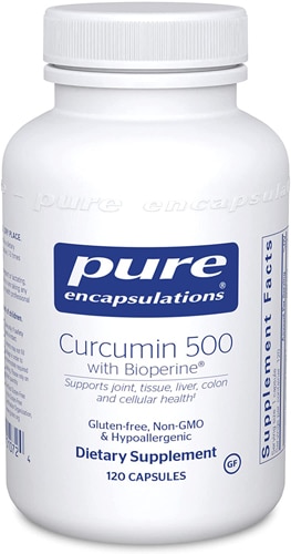 Pure Encapsulations Curcumin 500 with Bioperine®