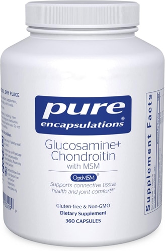 Pure Encapsulations Glucosamine Chondroitin with MSM