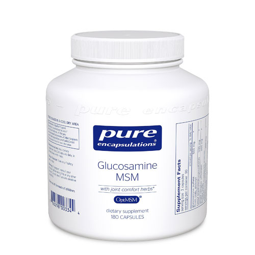 Pure Encapsulations Glucosamine MSM with Joint Comfort Herbs