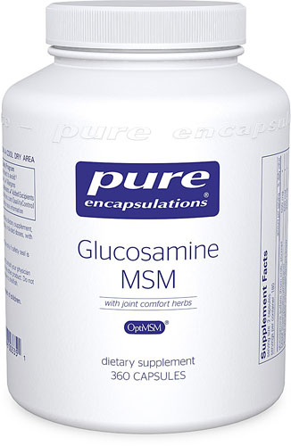 Pure Encapsulations Glucosamine MSM with Joint Comfort Herbs