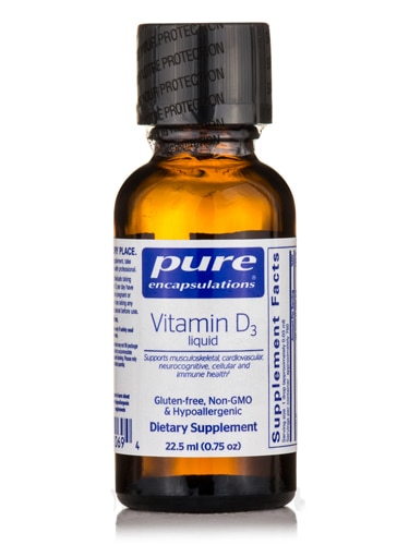 Pure Encapsulations Vitamin D3 Liquid