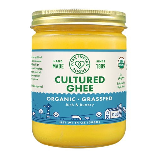 Pure Indian Foods Organic Cultured Ghee